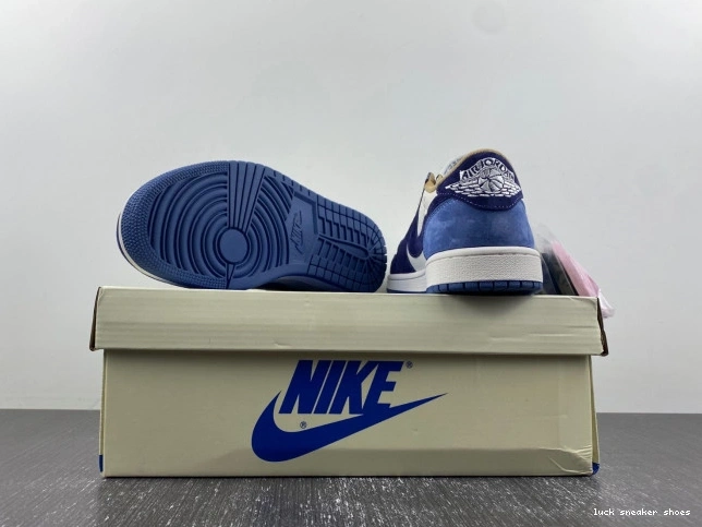 Reps LUCY CUSTOM TRAVIS JORDAN AIR 1 DM7866-808 SCOTT X 0707